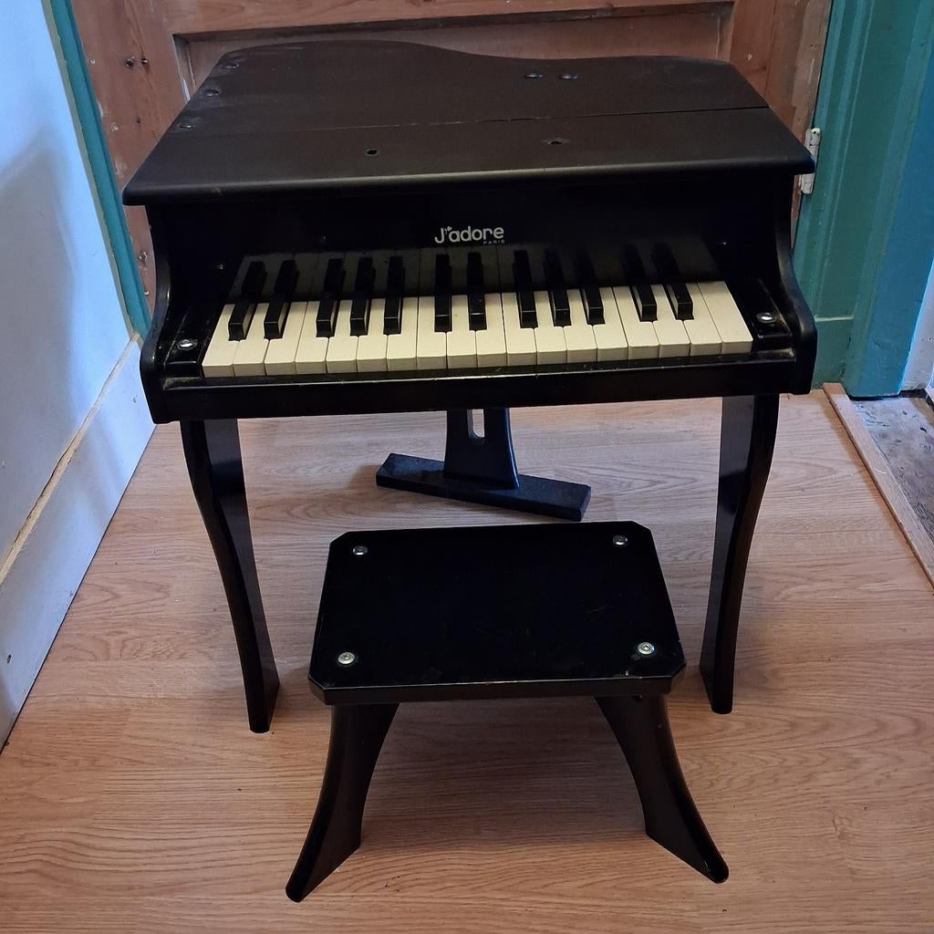 Gereserveerd !, Muziek en Instrumenten, Ophalen, Wit, Vleugel