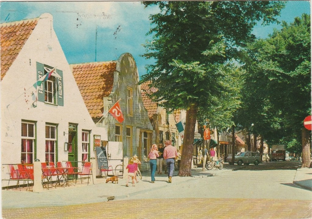 MIDSLAND Oosterburen 't Witte Huuske, Verzenden, 1960 tot 1980, Gelopen, Waddeneilanden