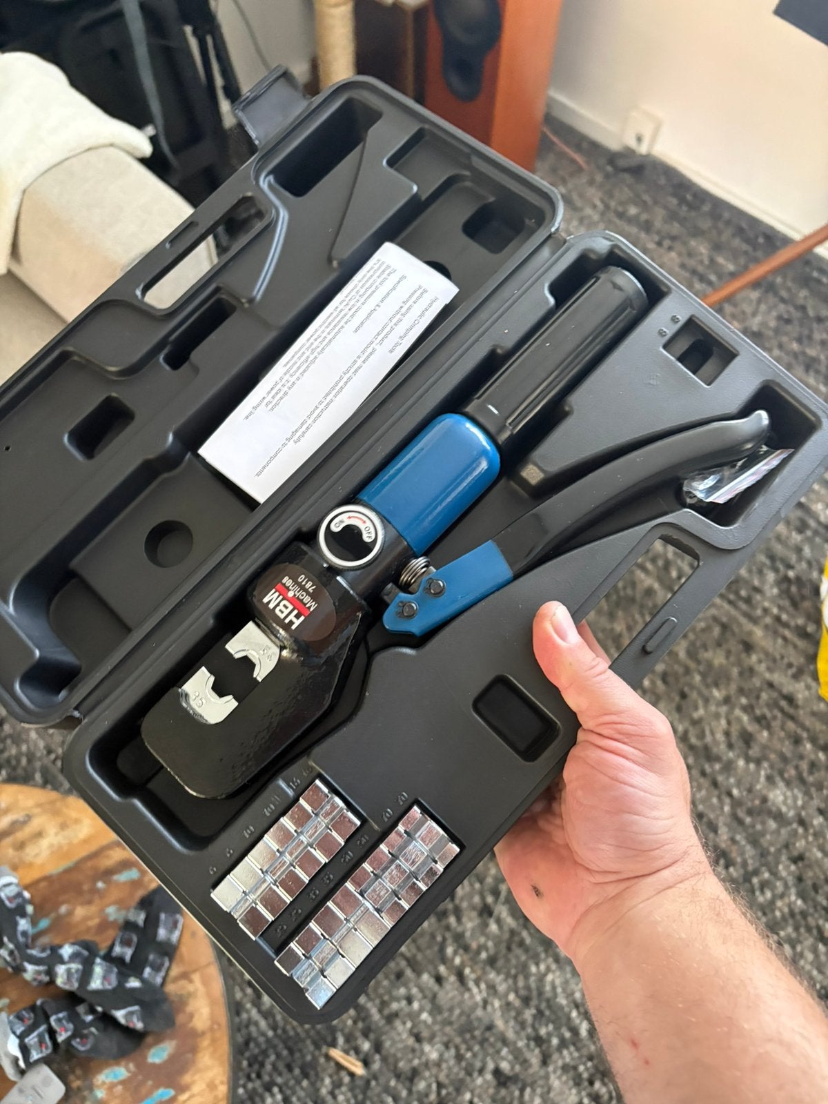 elektrakabels krimpen service, tot max 50mm2, Ophalen, Zo goed als nieuw