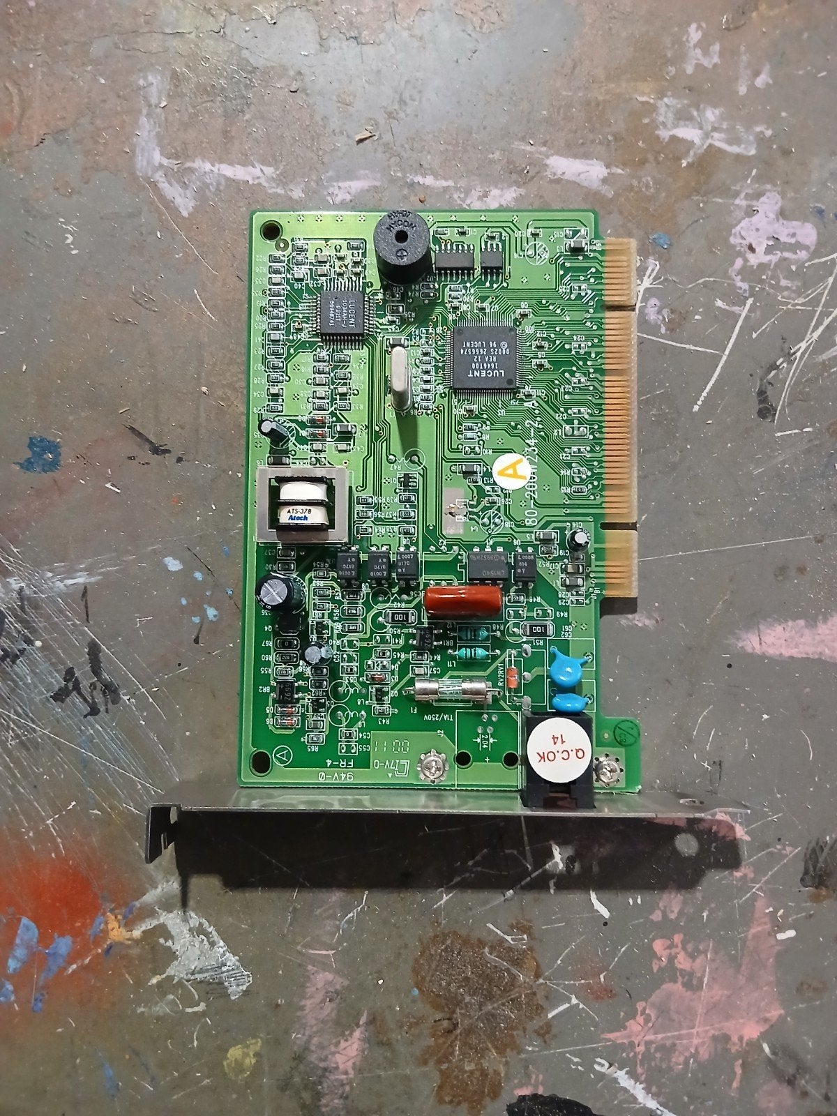 DynaLink 1456PC WinModem PCI - Vintage Modemkaart, Computers en Software, Videokaarten, DynaLink, Gebruikt, Overige soorten, Onbekend