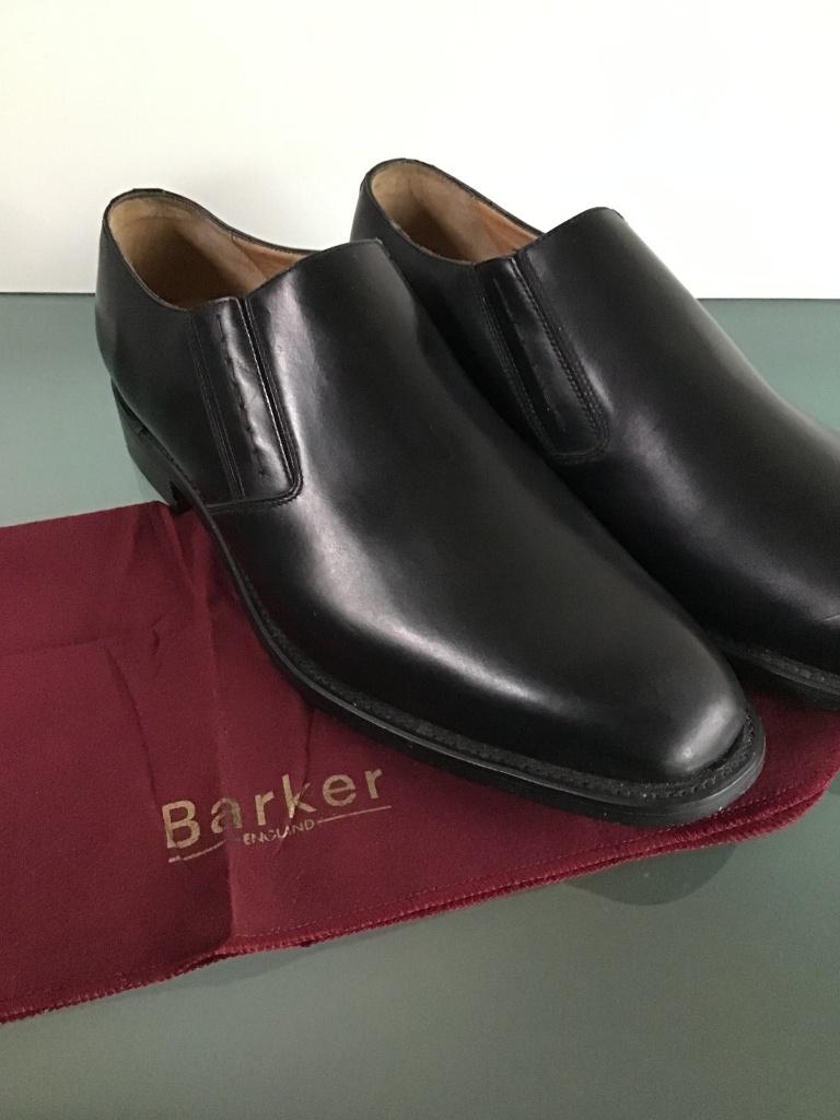 Barker Jasper |Nieuw zwarte instappers 44 | Gratis verzenden, Loafers, Verzenden, Barker Shoes, Zwart