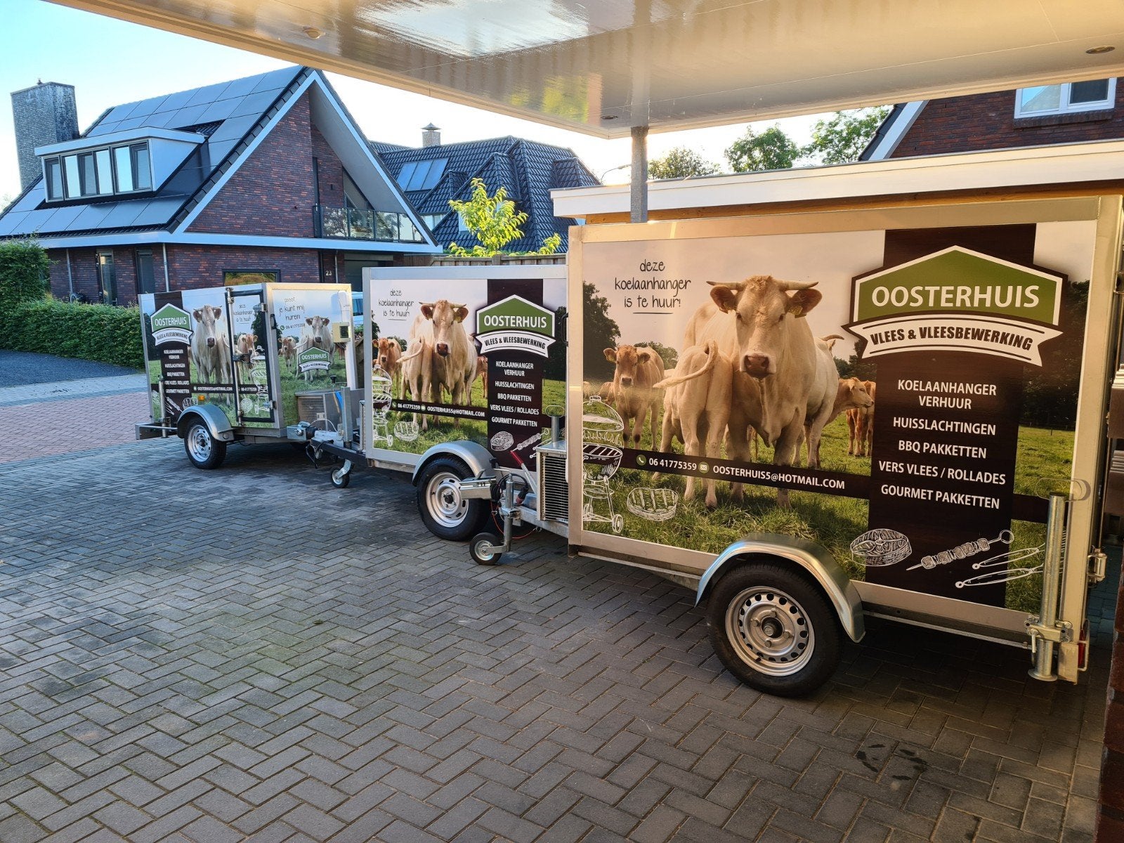 Koelaanhanger/koelwagen/koelkast/heino/raalte/dalfsen/wijhe, Ophalen, Nieuw, Verjaardag