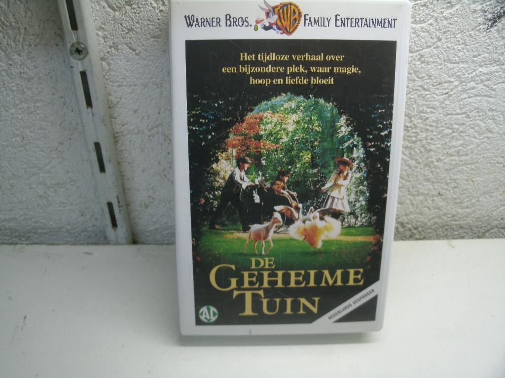 vhs 40a de geheime tuin, Cd's en Dvd's, Alle leeftijden, Ophalen of Verzenden, Zo goed als nieuw