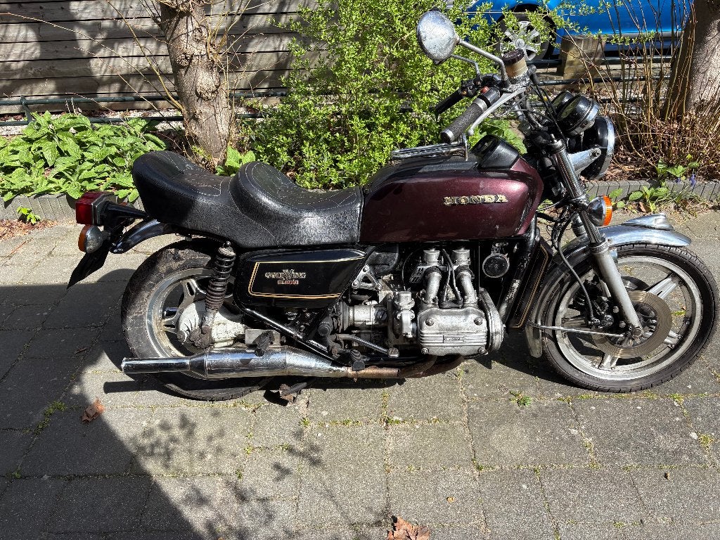 Honda gl 1000, Cardan-aandrijving, 4 cilinders, Gebruikt, Toermotor
