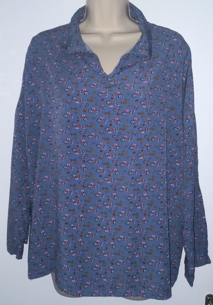 Tissaia blouse maat 46/48, Ophalen of Verzenden, Zo goed als nieuw, Meerkleurig, Blouse of Tuniek