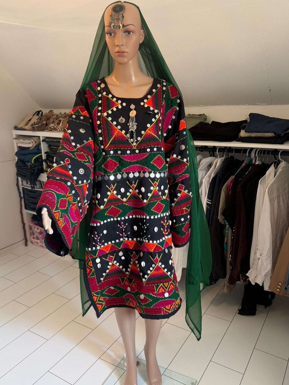 Afghaas jurk, Ophalen of Verzenden, Nieuw, Maat 38/40 (M), Carnaval