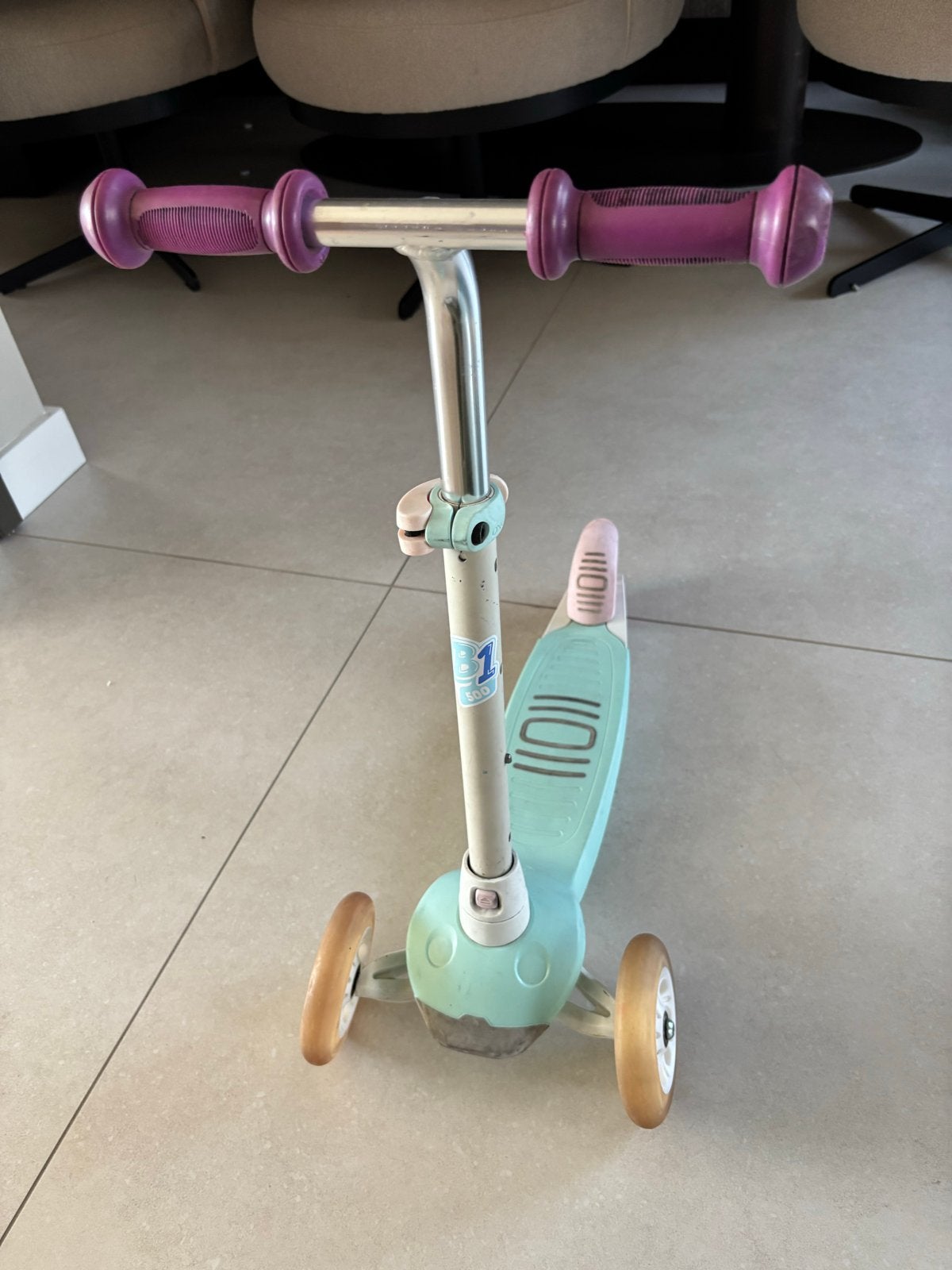 Decathlon Oxelo B1 Step met Lichtgevende Wieltjes, Ophalen, Gebruikt, Gewone step