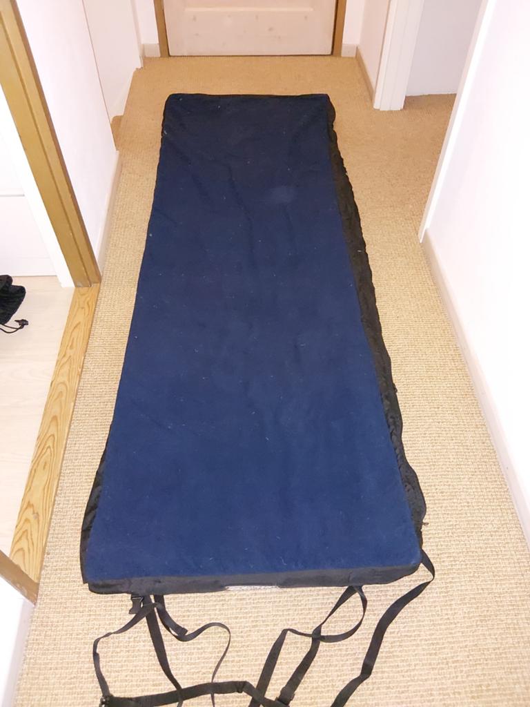 Hoes met extra schuimlaag voor slaapmat, Ophalen of Verzenden, Gebruikt, 1-persoons