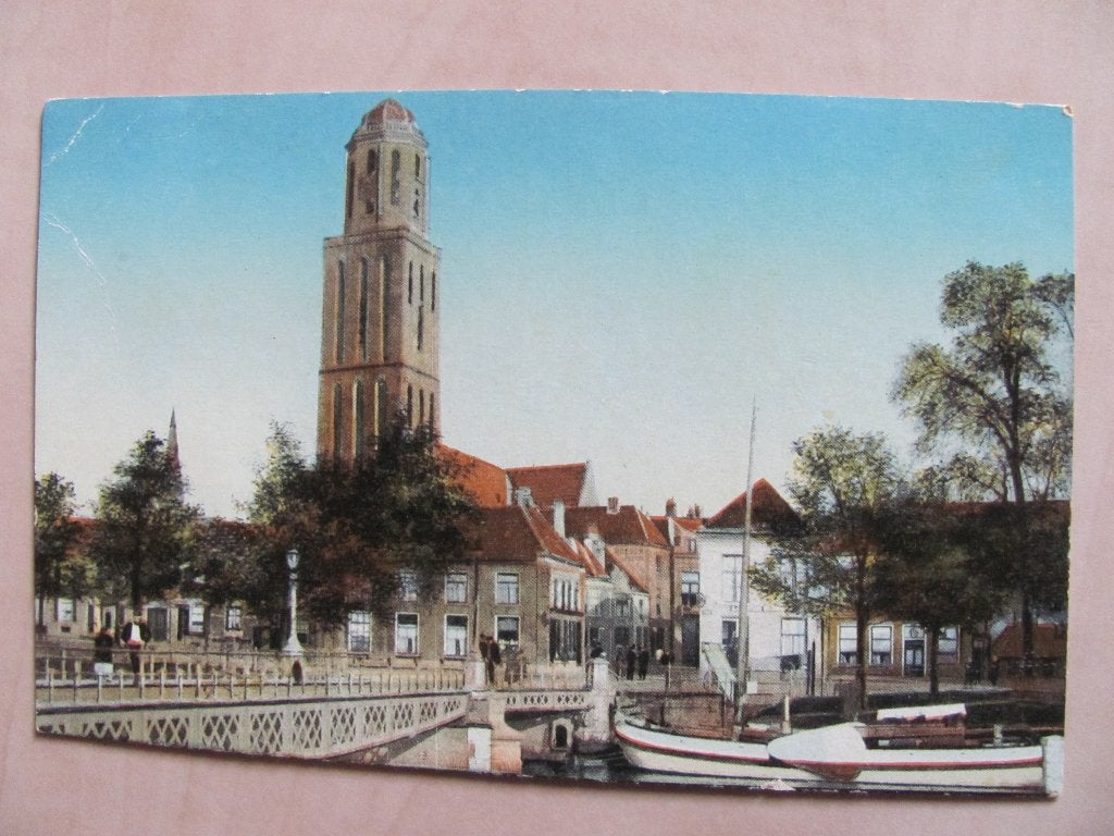 Zwolle, Kamperpoortenbrug, Ophalen of Verzenden, Voor 1920, Gelopen, Overijssel