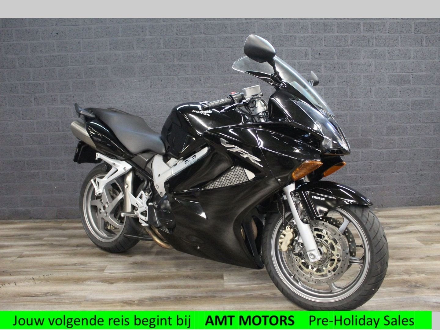 HONDA VFR 800 FI VTEC ABS (bj 2008) Prachtige Zwarte VFR800, HONDA, Motorrijbewijs A, Bedrijf, Onbekend