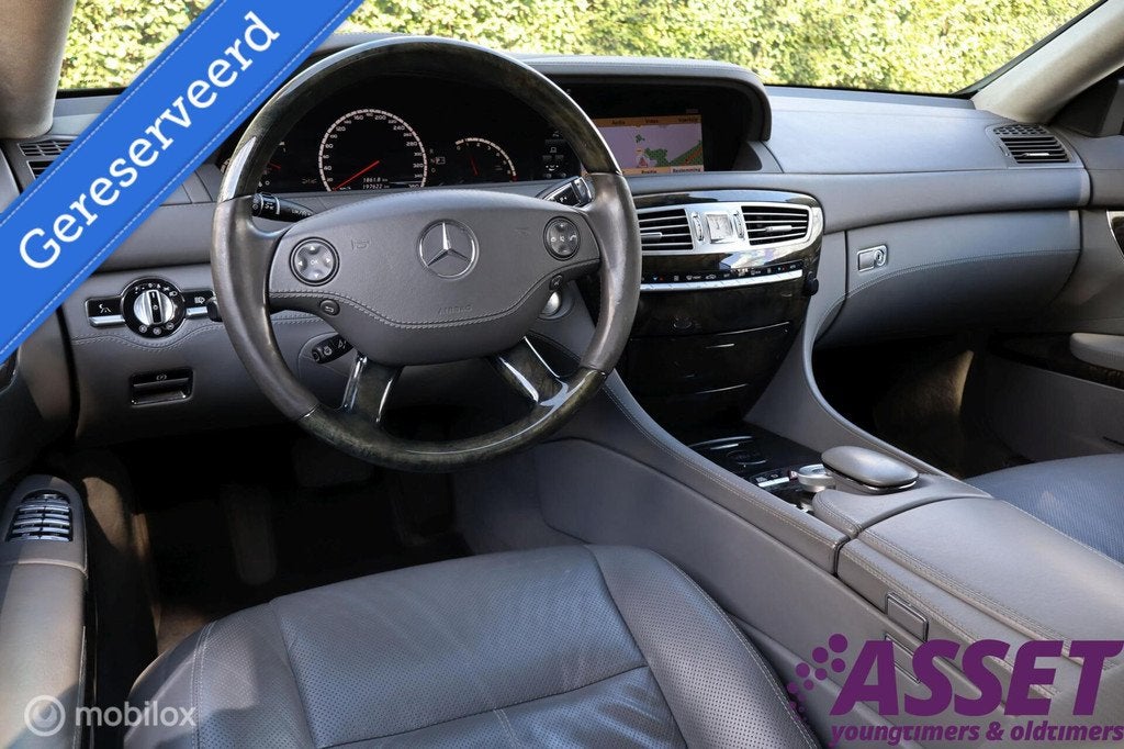Youngtimer Mercedes CL500 V8 aut VÄTH tuning 460pk schuifda, Auto's, Mercedes-Benz, Automaat, 5461 cc, Achterwielaandrijving, Gebruikt