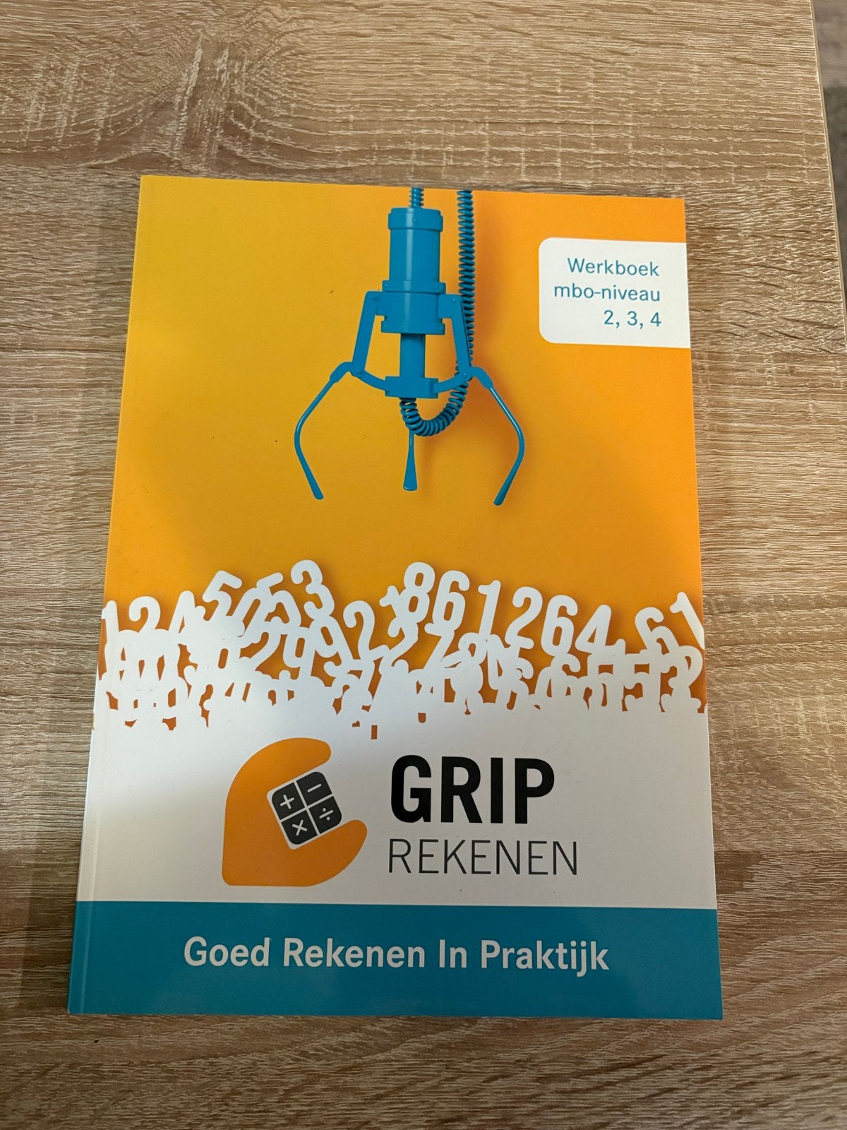Grip Rekenen Werkboek MBO-niveau 2, 3, 4, Ophalen of Verzenden, Beta, Zo goed als nieuw, MBO