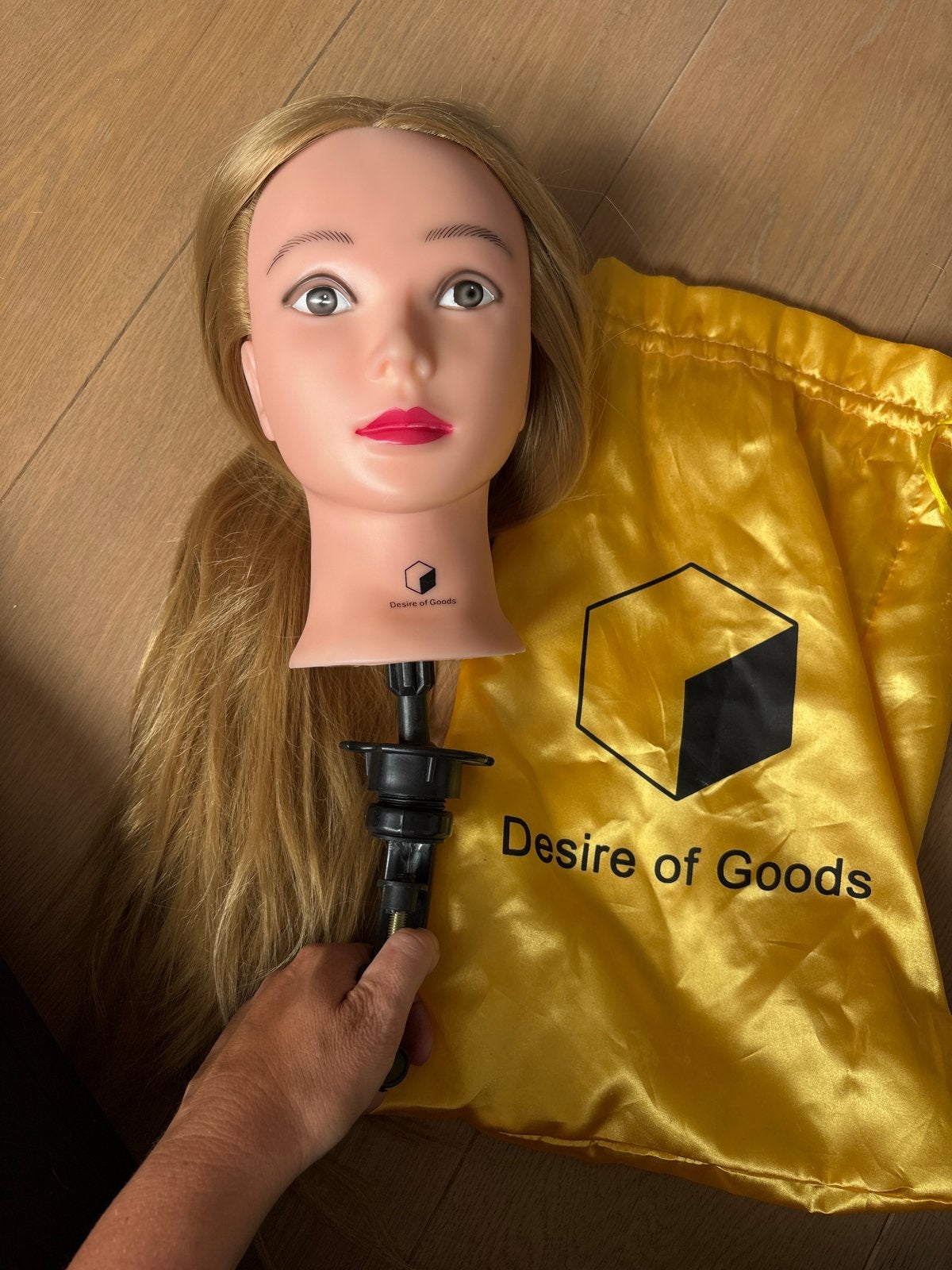 Oefenhoofd met haar en standaard - Desire of Goods, Ophalen of Verzenden, Zo goed als nieuw, Overige typen