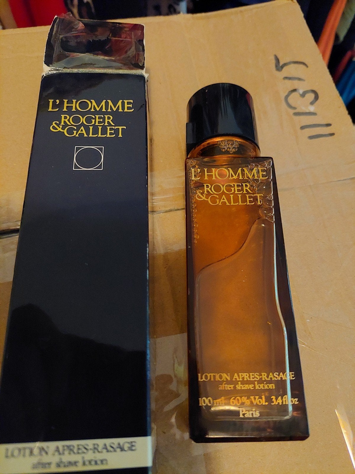 Roger & Gallet L'Homme After Shave Lotion 100ml, Ophalen, Nieuw, Overige typen