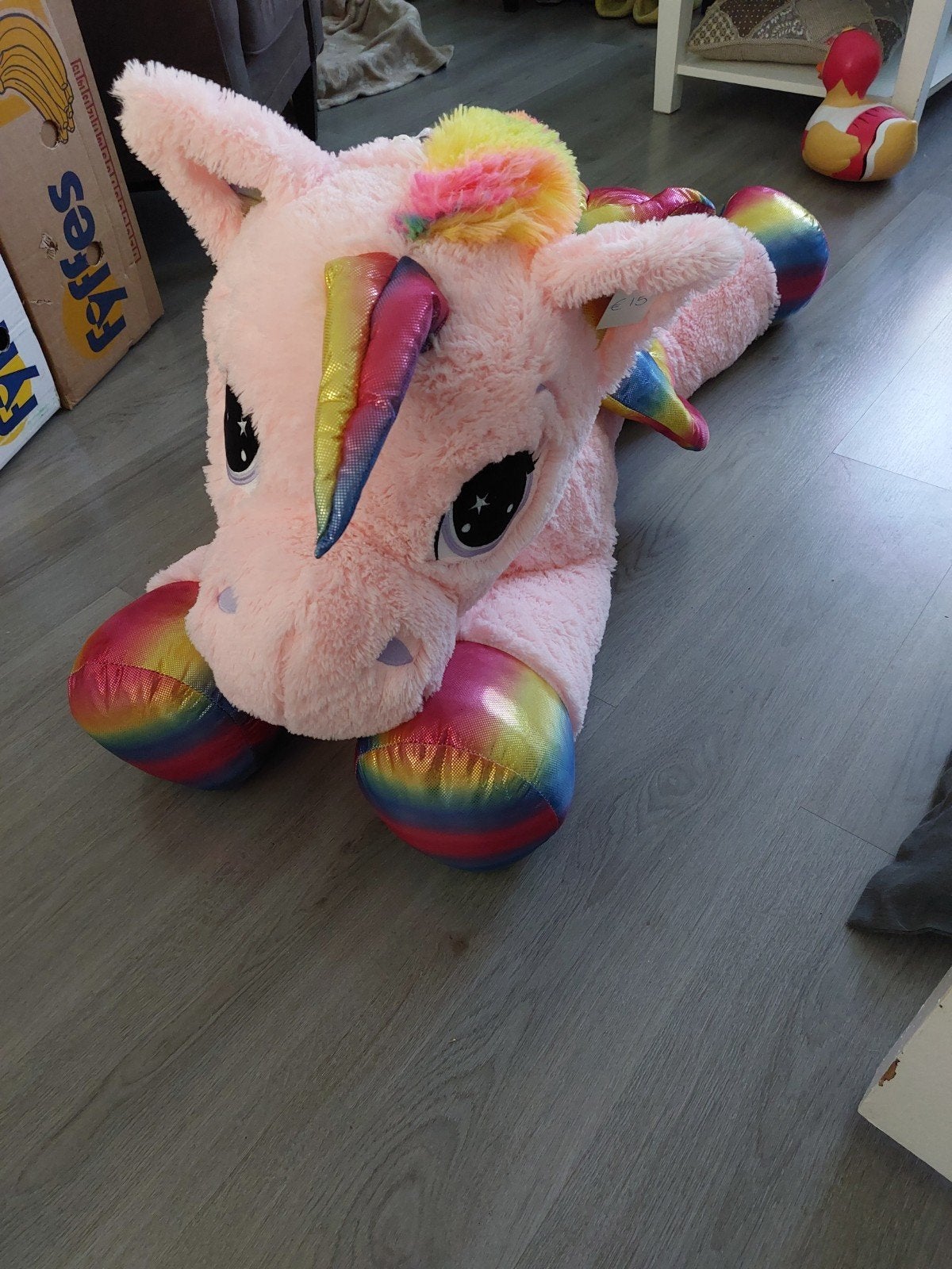 Grote Unicorn, Ophalen