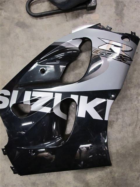 Suzuki GSXR600W rechter zijkuip zwart zilver, Motoren, Onderdelen | Suzuki, Ophalen of Verzenden, Gebruikt