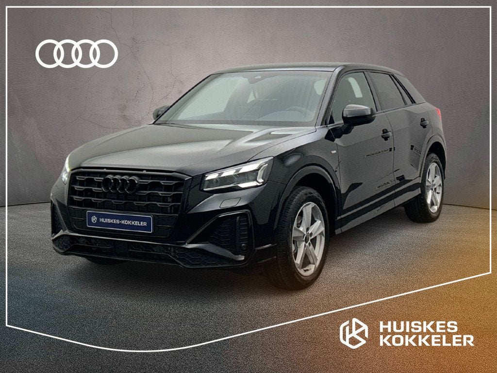 Audi Q2, Auto's, Audi, Q2, 4 cilinders, 150 pk, Zwart