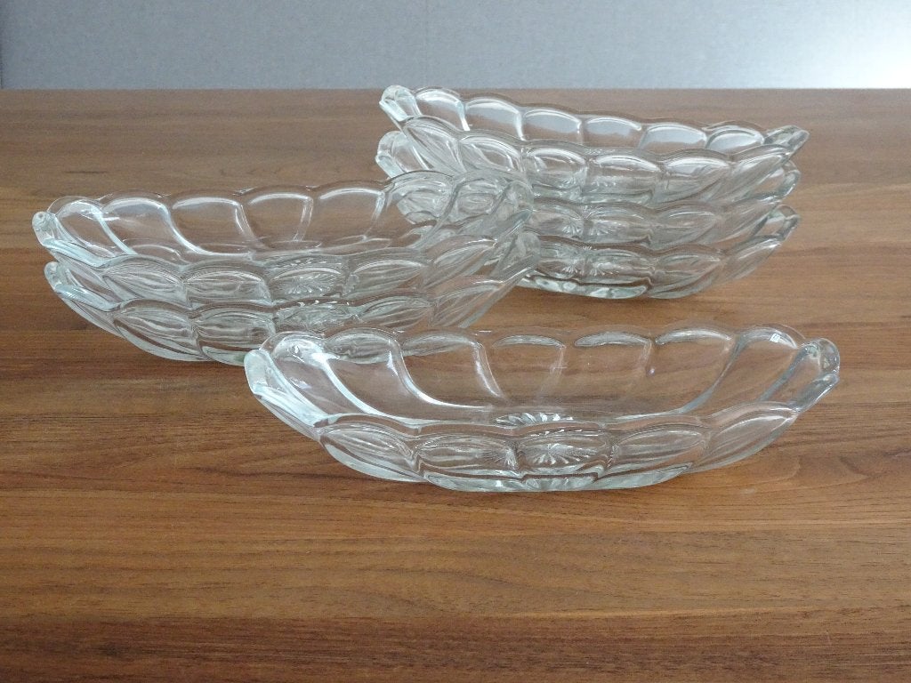 Vintage ijscoupes / dessert schaaltjes, Antiek en Kunst, Ophalen of Verzenden
