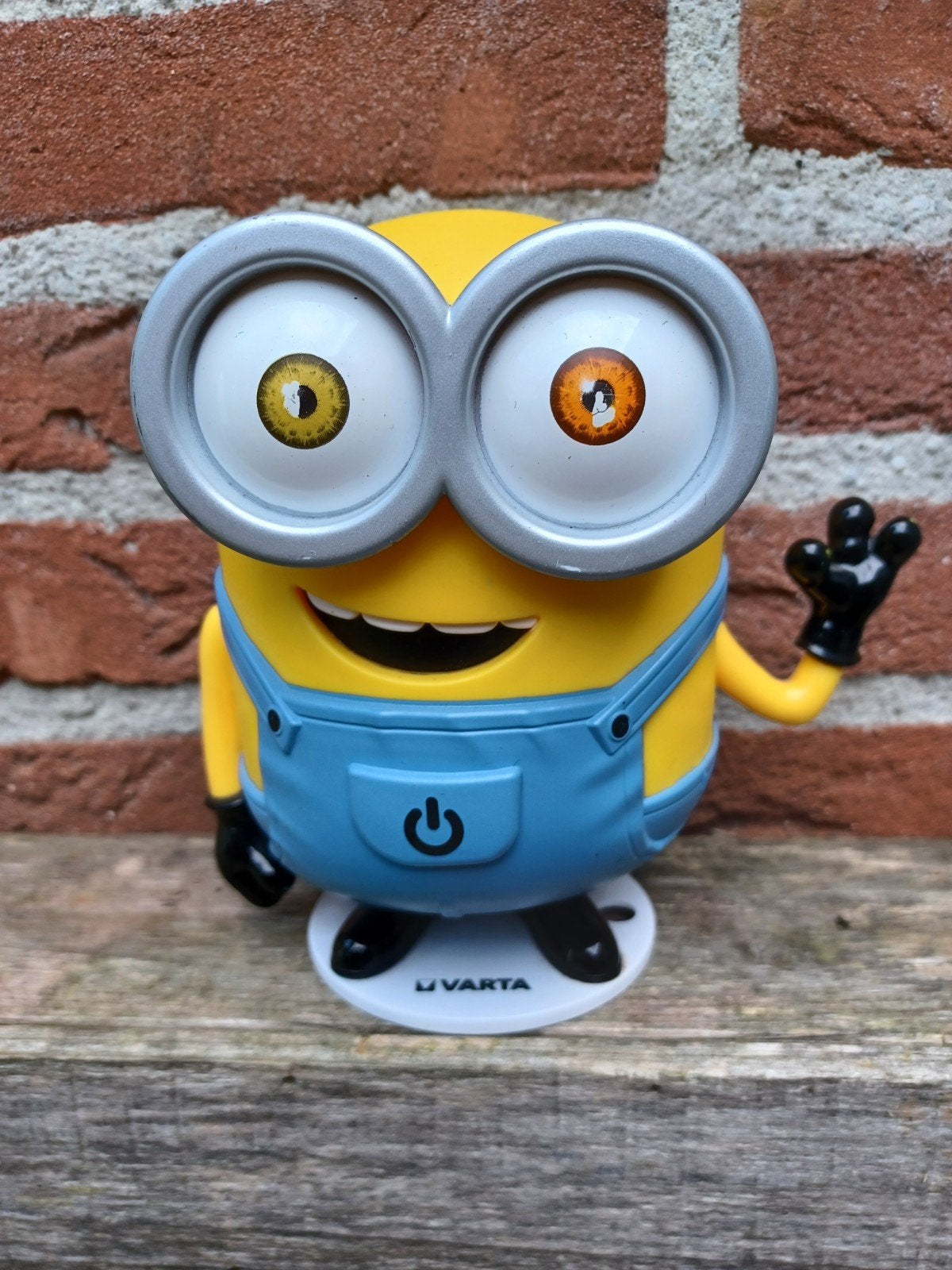 Varta Minion Nachtlampje nacht lamp, Ophalen of Verzenden, Zo goed als nieuw, Jongen of Meisje