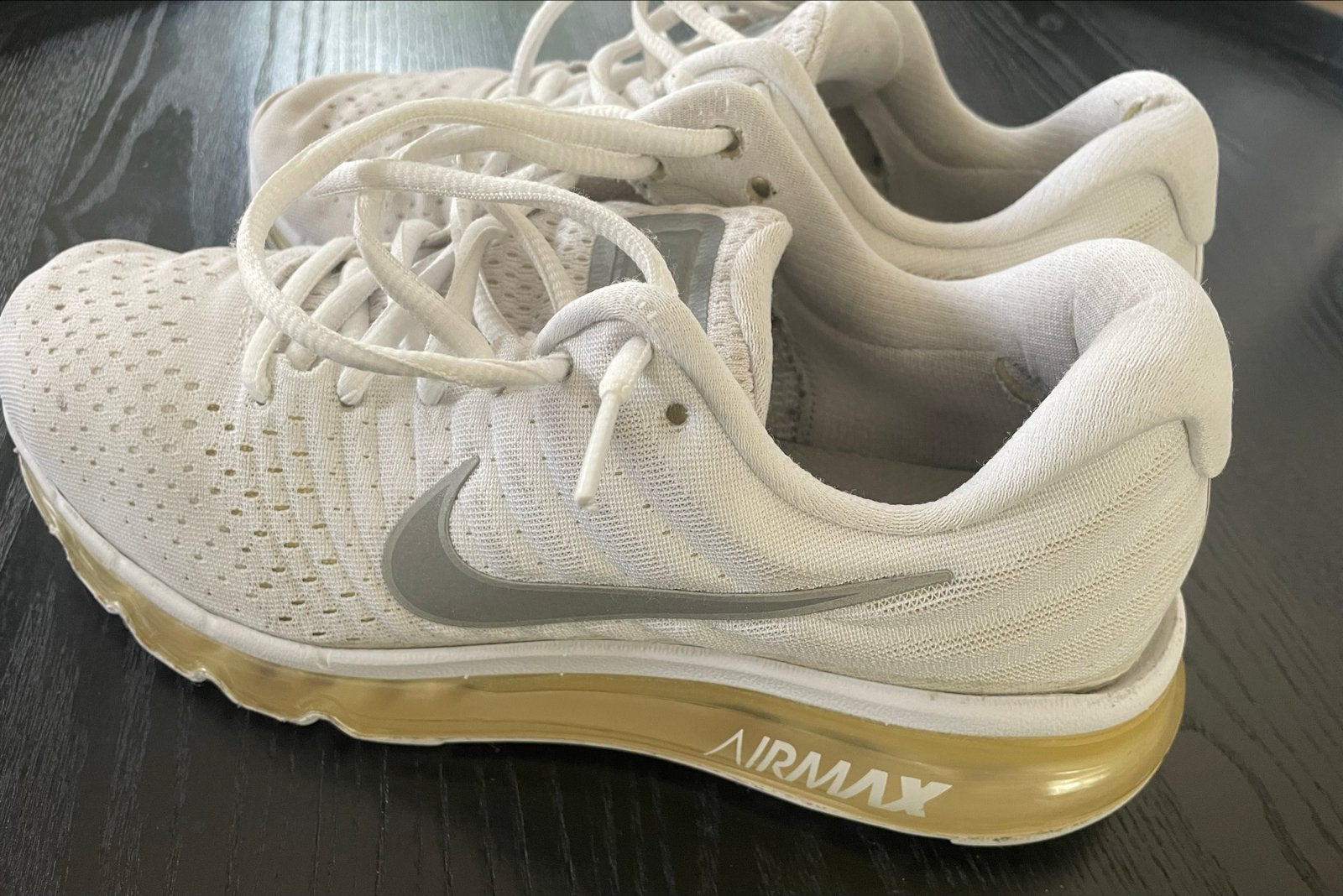 Nike Air Max 2017 - maat 40, Ophalen of Verzenden, Gedragen, Wit, Sneakers of Gympen