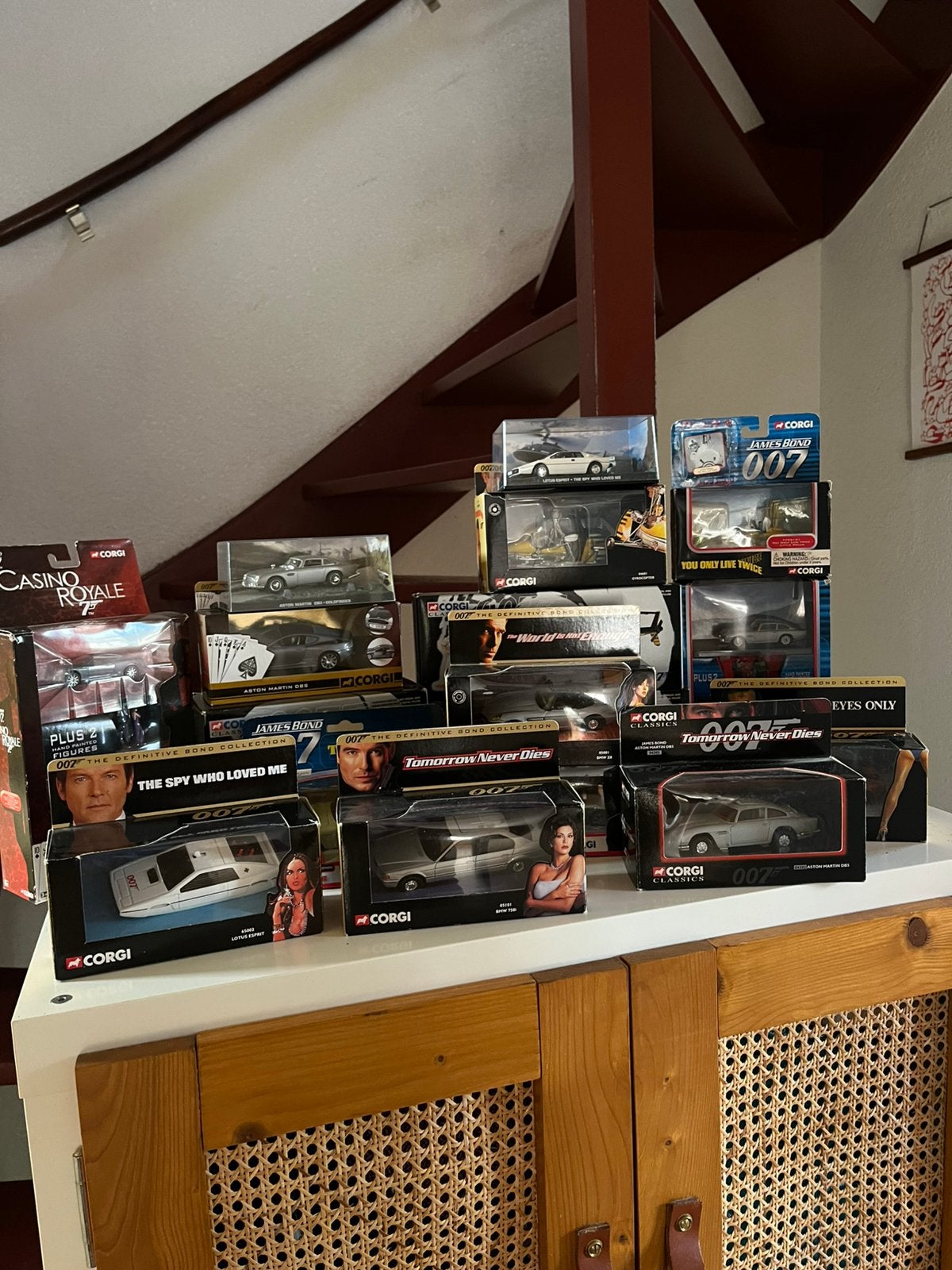 Grote collectie James Bond schaalauto’s - Corgi en meer!, Ophalen of Verzenden, Gebruikt