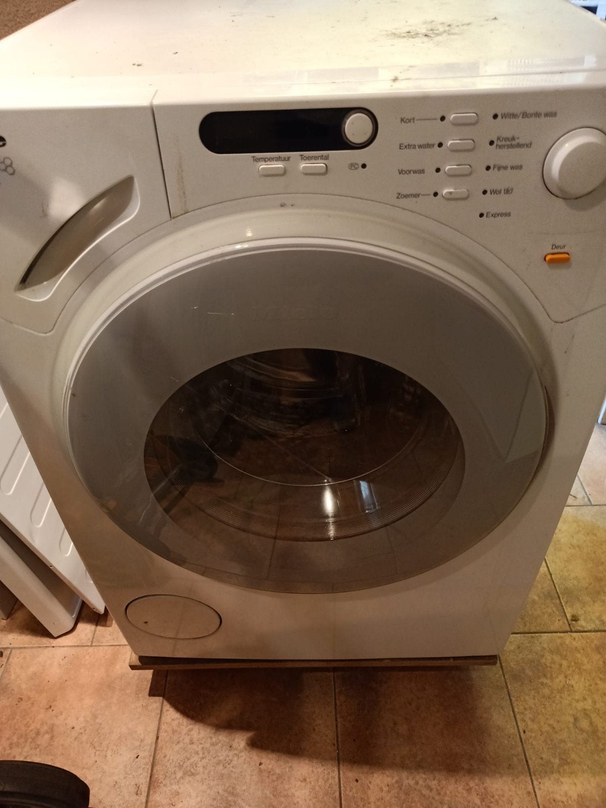 3 wasmachines voor onderdelen, Witgoed en Apparatuur, Ophalen, Niet werkend, 1200 tot 1600 toeren, 85 tot 90 cm