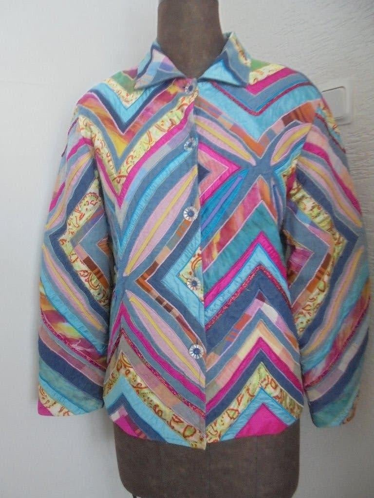 Vintage jas gemeleerd maat 40/42, Ophalen of Verzenden, Zo goed als nieuw, Maat 38/40 (M), Overige kleuren
