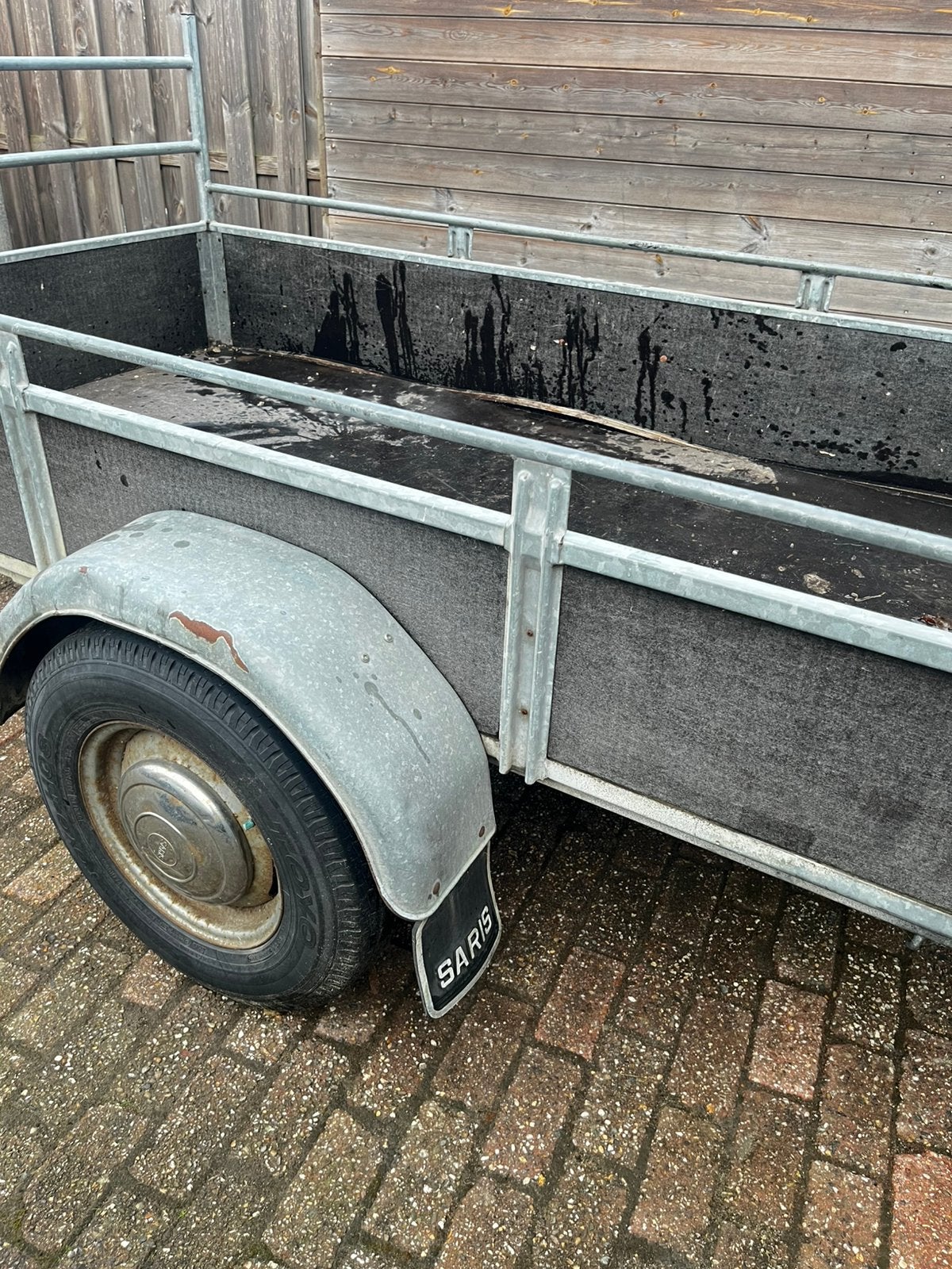 Te koop kar saris, 100 liter of meer, Ophalen, Gebruikt, Transportkar