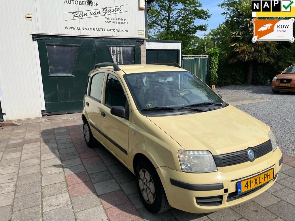 Fiat Panda 1.1 Active (bj 2007), Auto's, Fiat, Voorwielaandrijving, Startonderbreker, 4 stoelen, Bedrijf