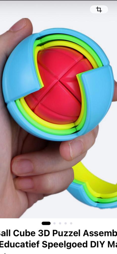 Wijsheid bal / Kubus Nieuw!!!!!!!!!, Ophalen of Verzenden, Minder dan 500 stukjes, Nieuw, Rubik's of 3D-puzzel