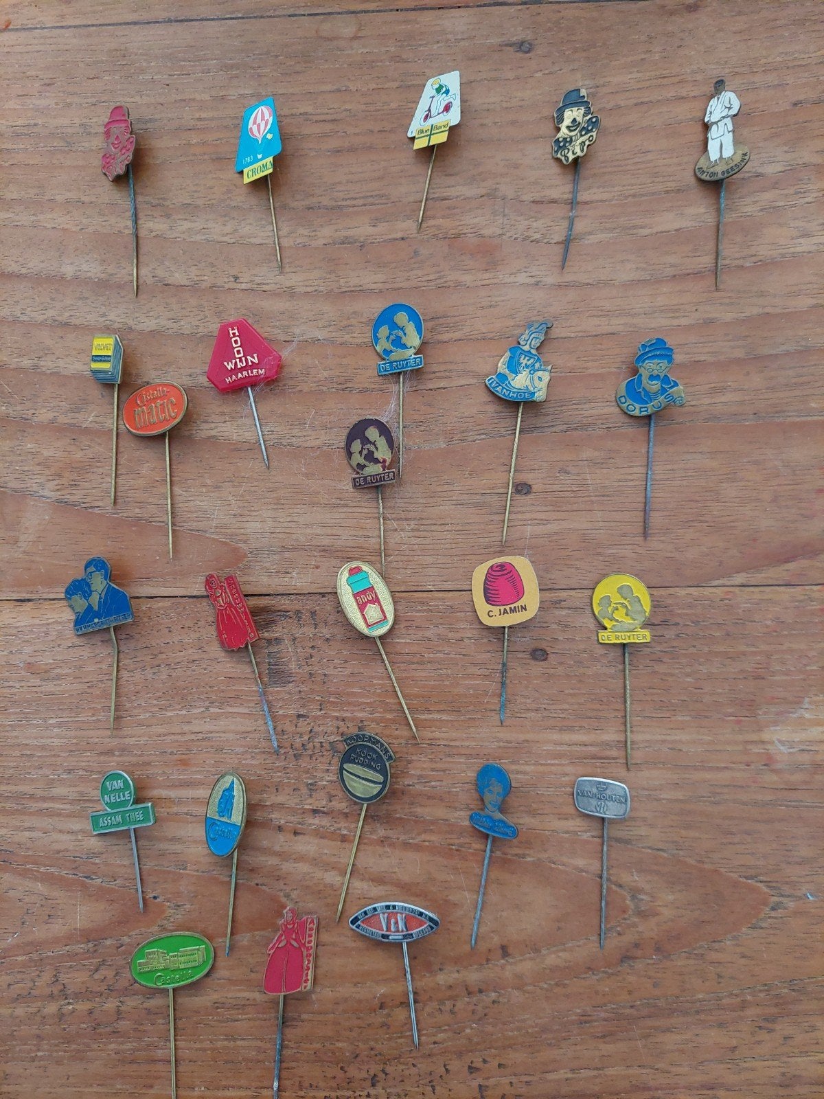 C Vintage Speldjes Collectie - Diverse Merken en Onderwerpen, Verzamelen, Speldjes, Pins en Buttons, Ophalen of Verzenden, Gebruikt