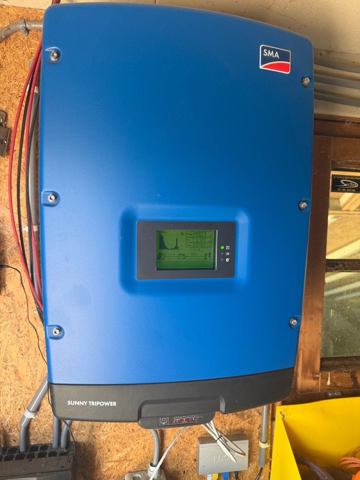 SMA Sunny Tripower STP 8000TL-20 Omvormer, Doe-het-zelf en Verbouw, Zonnepanelen en Toebehoren, Ophalen, Gebruikt, Overige typen