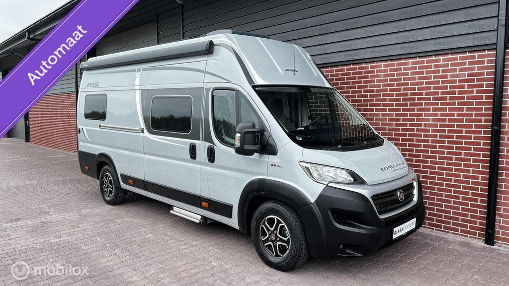 Possl Roadcruiser D-Line Revolution/Automaat/Trekhaak/Solar, Automaat, Buscamper of Camperbus, Pössl, 6 tot 7 meter