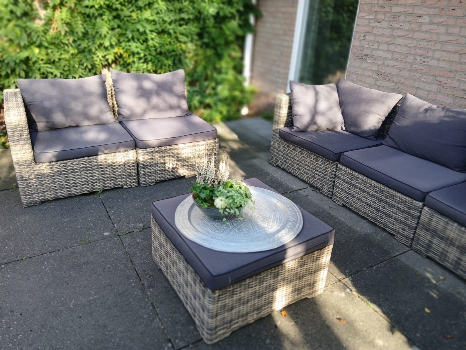Prachtige loungeset Beverwijk, Ophalen, 6 zitplaatsen, Loungeset, Bank