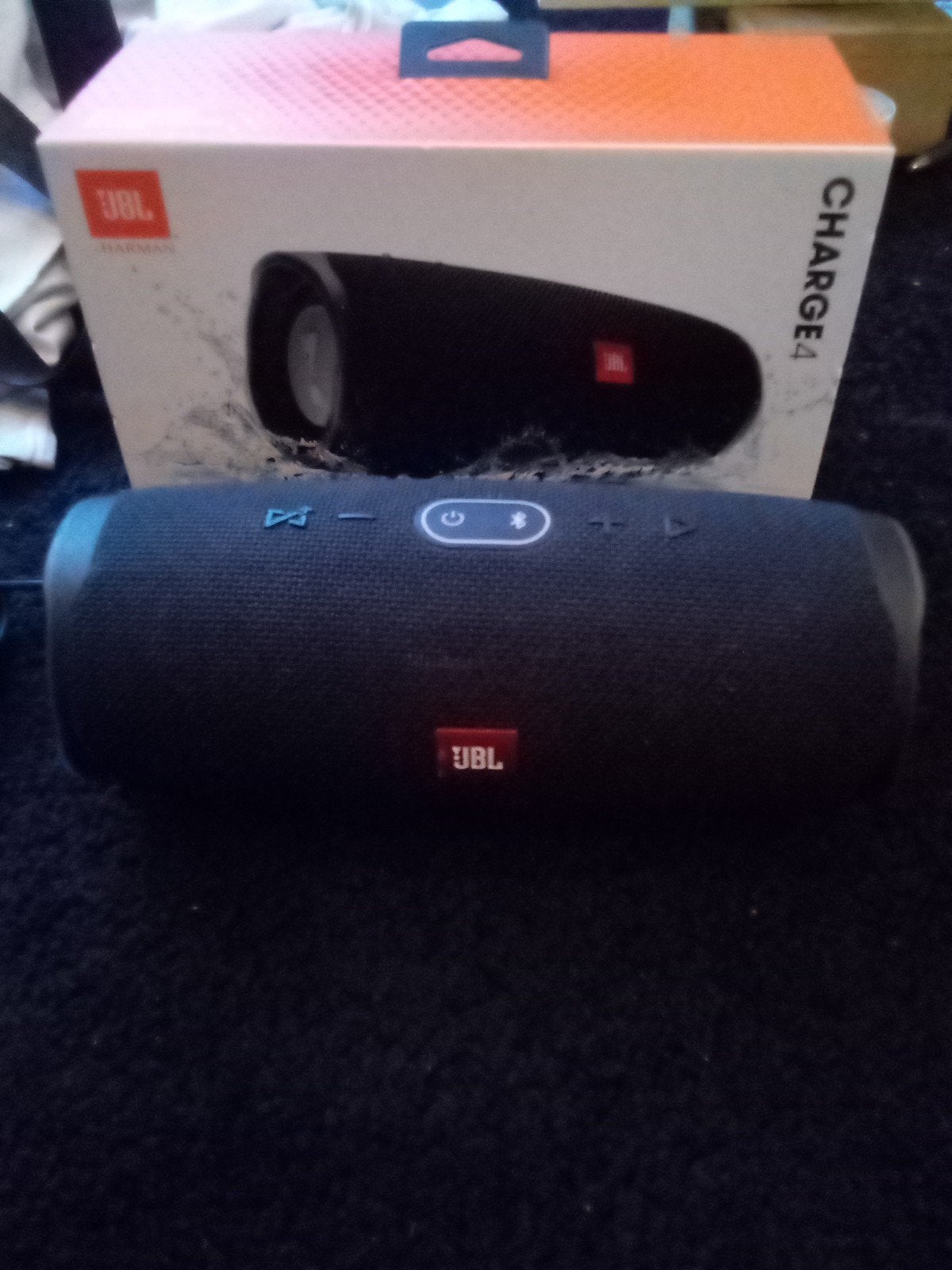JBL Charge 4 Bluetooth Speaker - Zwart, Audio, Tv en Foto, Luidsprekers, JBL, Overige typen, Ophalen of Verzenden, Zo goed als nieuw