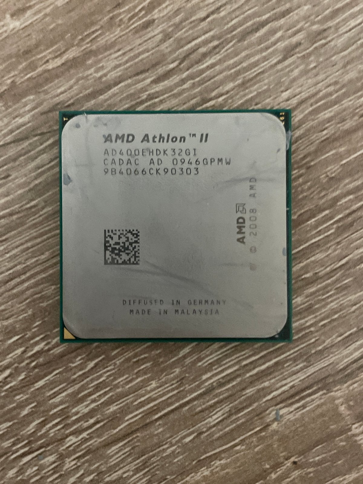 AMD Athlon II AD400EHDK32GI Processor, Computers en Software, Ophalen of Verzenden, Gebruikt, 2-core, 3 tot 4 Ghz