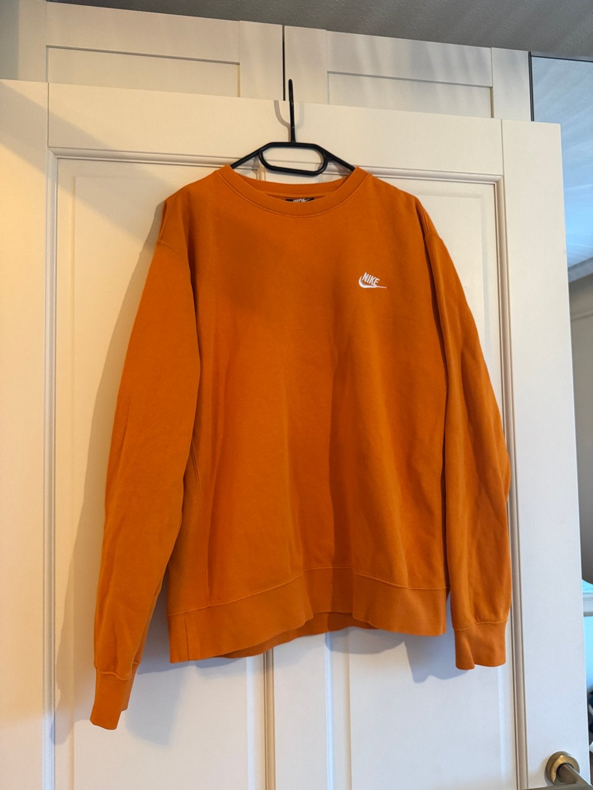 Nike Oranje Sweatshirt Maat M - Zo goed als nieuw, Ophalen of Verzenden, Zo goed als nieuw, Maat 48/50 (M), Oranje