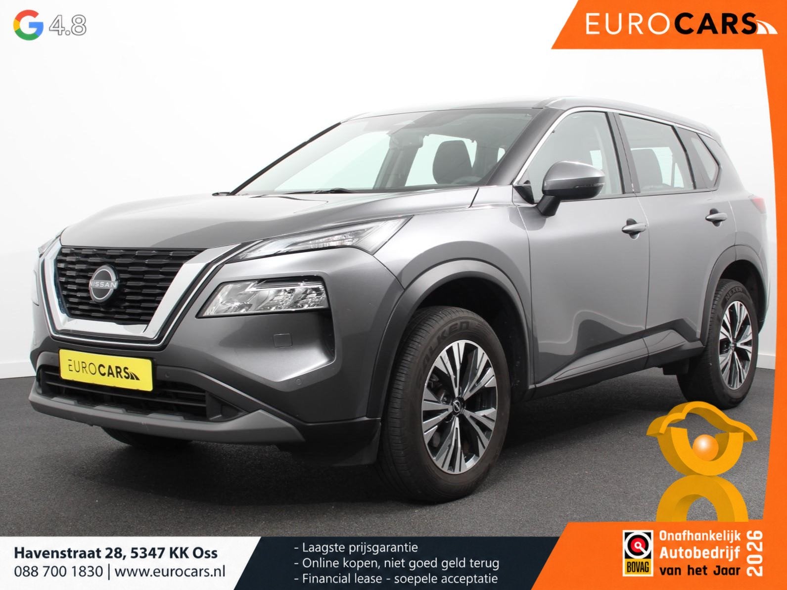 Nissan X-Trail 1.5 MHEV 163pk Automaat Acenta 7p. Navigatie, Auto's, Euro 6, 7 stoelen, Bedrijf, 3 cilinders