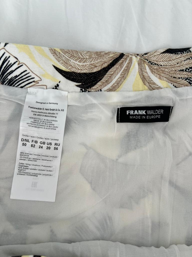Frank Walder rok maat 50 zgan, Kleding | Dames, Zwart, Maat 46/48 (XL) of groter, Ophalen of Verzenden, Zo goed als nieuw