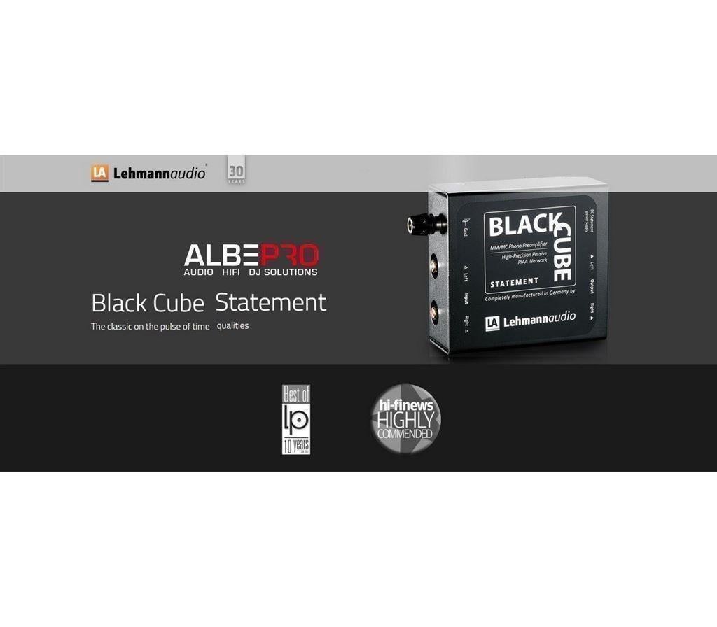 Lehmannaudio Black Cube Statement Phono Voorversterker, Ophalen of Verzenden, Nieuw, Thorens