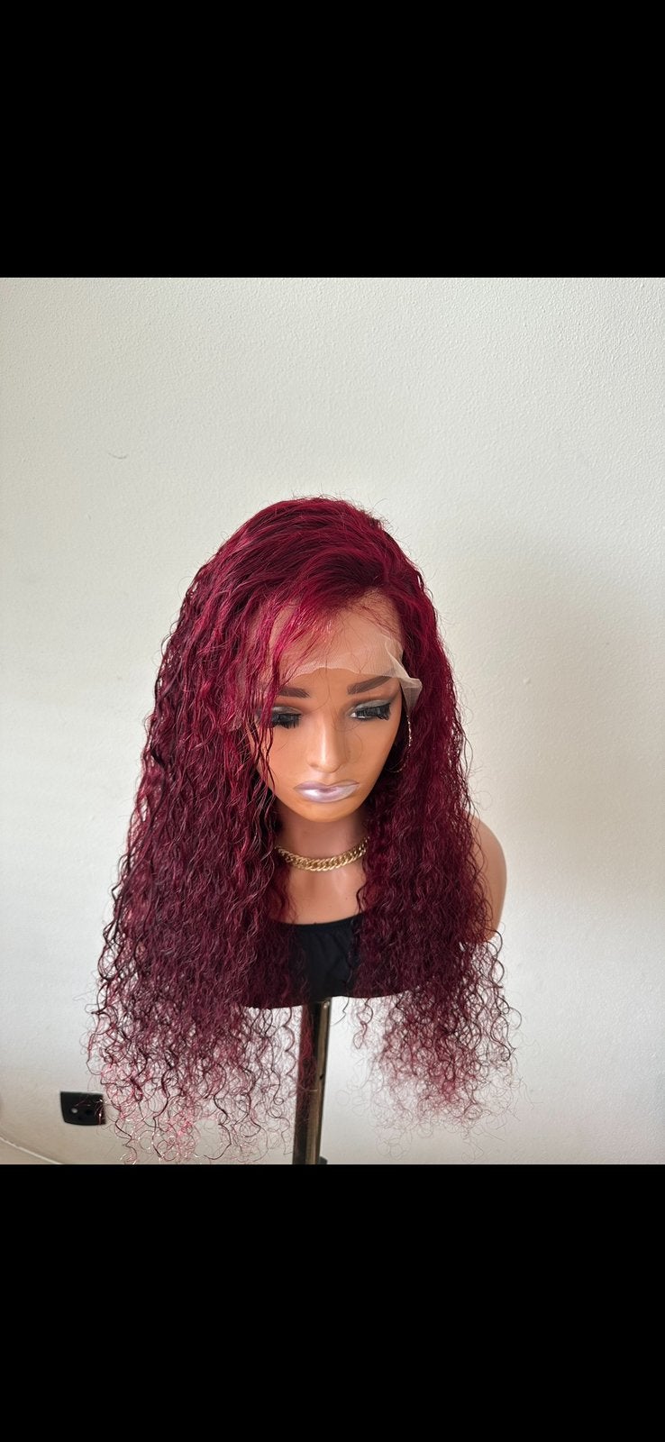 PRUIK - LACEWIG - EXTENSIONS HUMAN HAIR, Ophalen of Verzenden, Zo goed als nieuw, Pruik of Haarverlenging