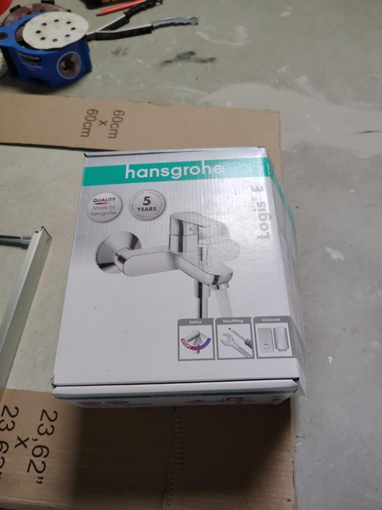 Hansgrohe Logis E badkraan-, Doe-het-zelf en Verbouw, Sanitair, Gebruikt, Kraan, Chroom, Ophalen of Verzenden