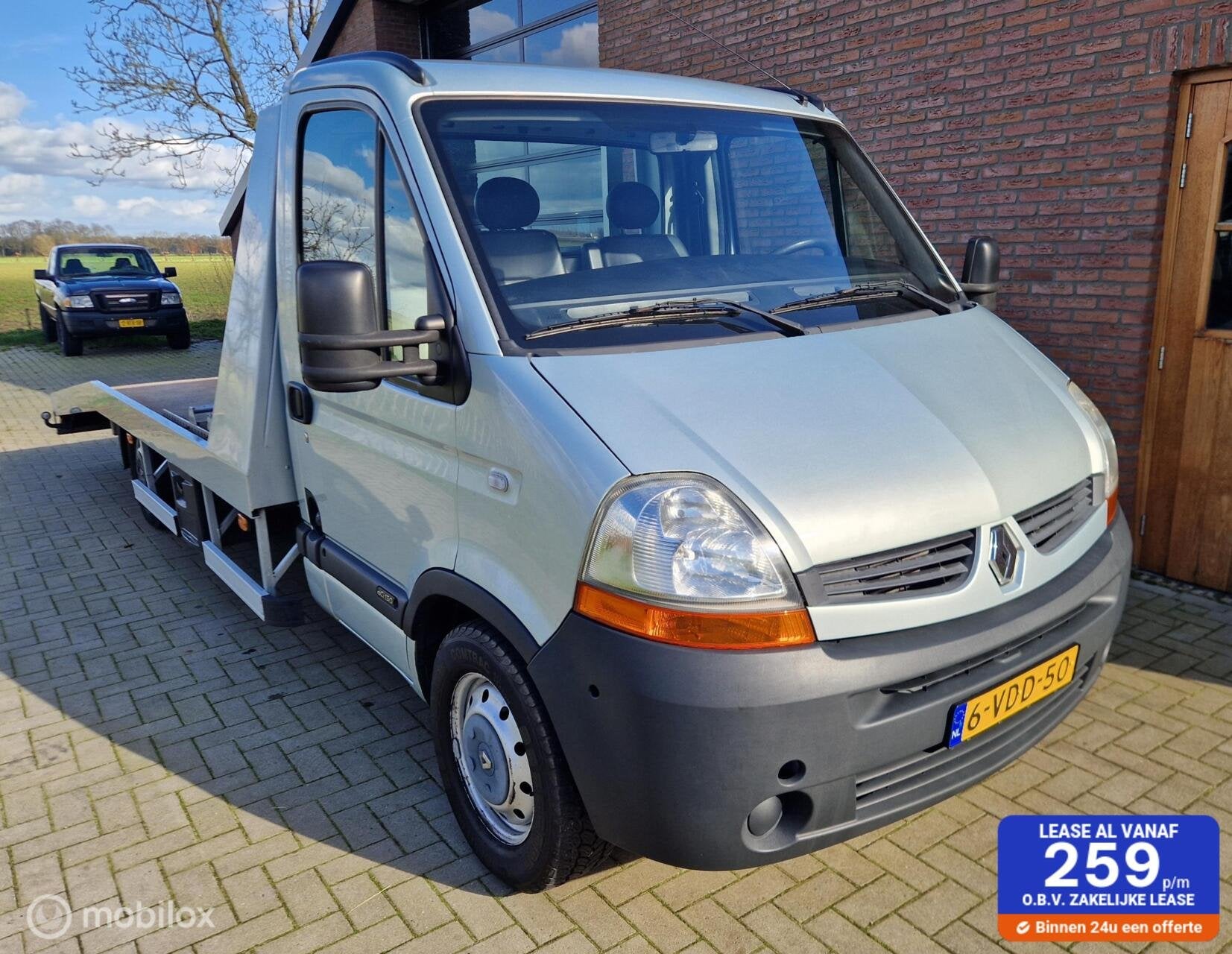 Renault Master oprijwagen 2.5 dCi 150pk L3H1 1300kg, Auto's, 145 pk, Gebruikt, 4 cilinders, 2000 kg