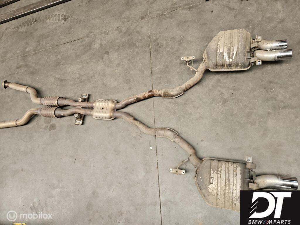 Uitlaat (compleet) BMW E63 E64 M6 S85 V10 S85B50 18307836547, Ophalen, Gebruikt, BMW, BMW