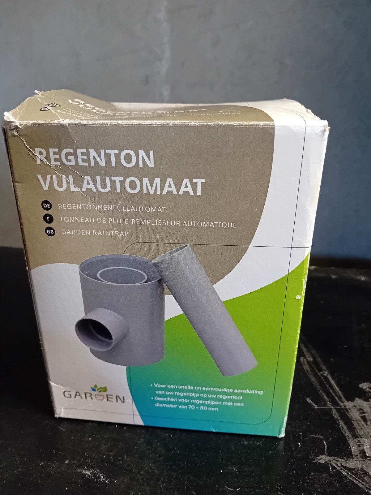 Regenton vulautomaat voor regenpijp 70-80 mm, Ophalen of Verzenden, Nieuw, Kunststof