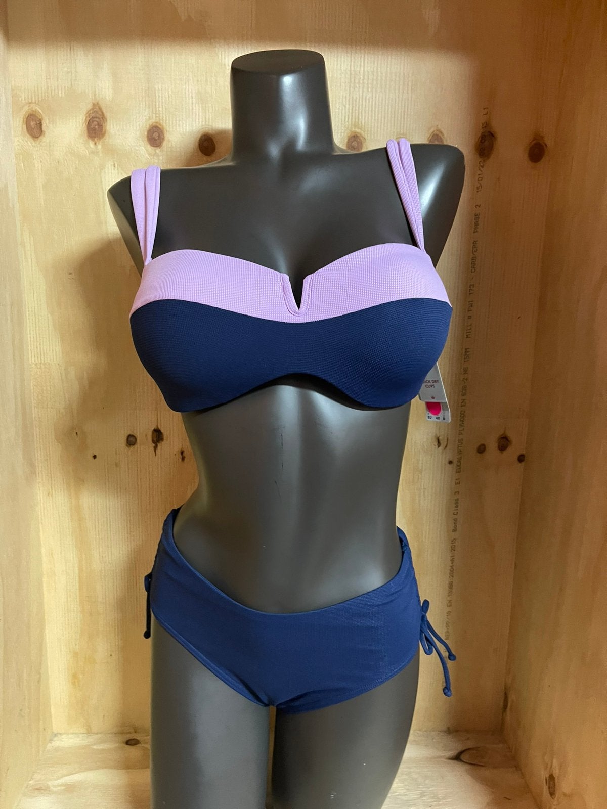 Triumph bikini maat 38d en 40d summer glow, Verzenden, Nieuw, Blauw, Bikini