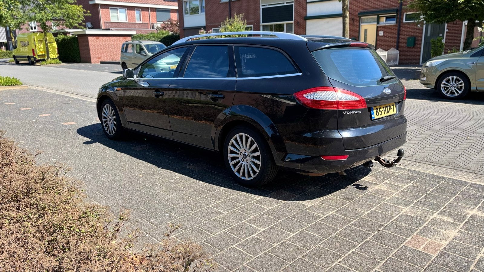 Ford Mondeo 2.0 16V 107KW Wagon 2009 Zwart, Auto's, Ford, 145 pk, 4 cilinders, Mondeo, Zwart