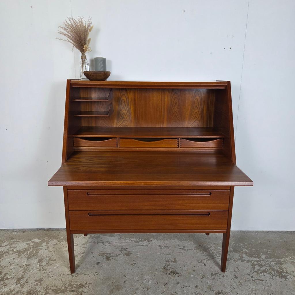 Kai Kristiansen, Tørring vintage Deense secretaire jaren 60, Ophalen, Gebruikt, Tørring Møbelfabrik, Nvt