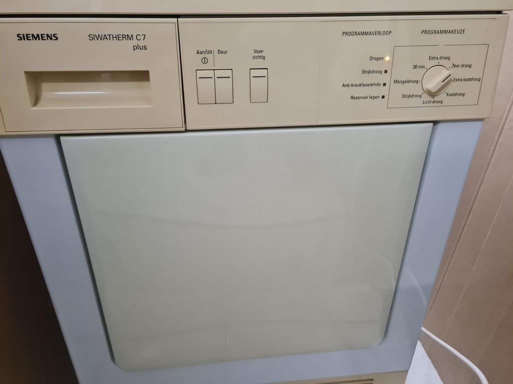 SIEMENS SIWATHERM C 7 PLUS CONDENS DROGER IN GOEDE STAAT, 6 tot 8 kg, Ophalen of Verzenden, Zo goed als nieuw, 85 tot 90 cm