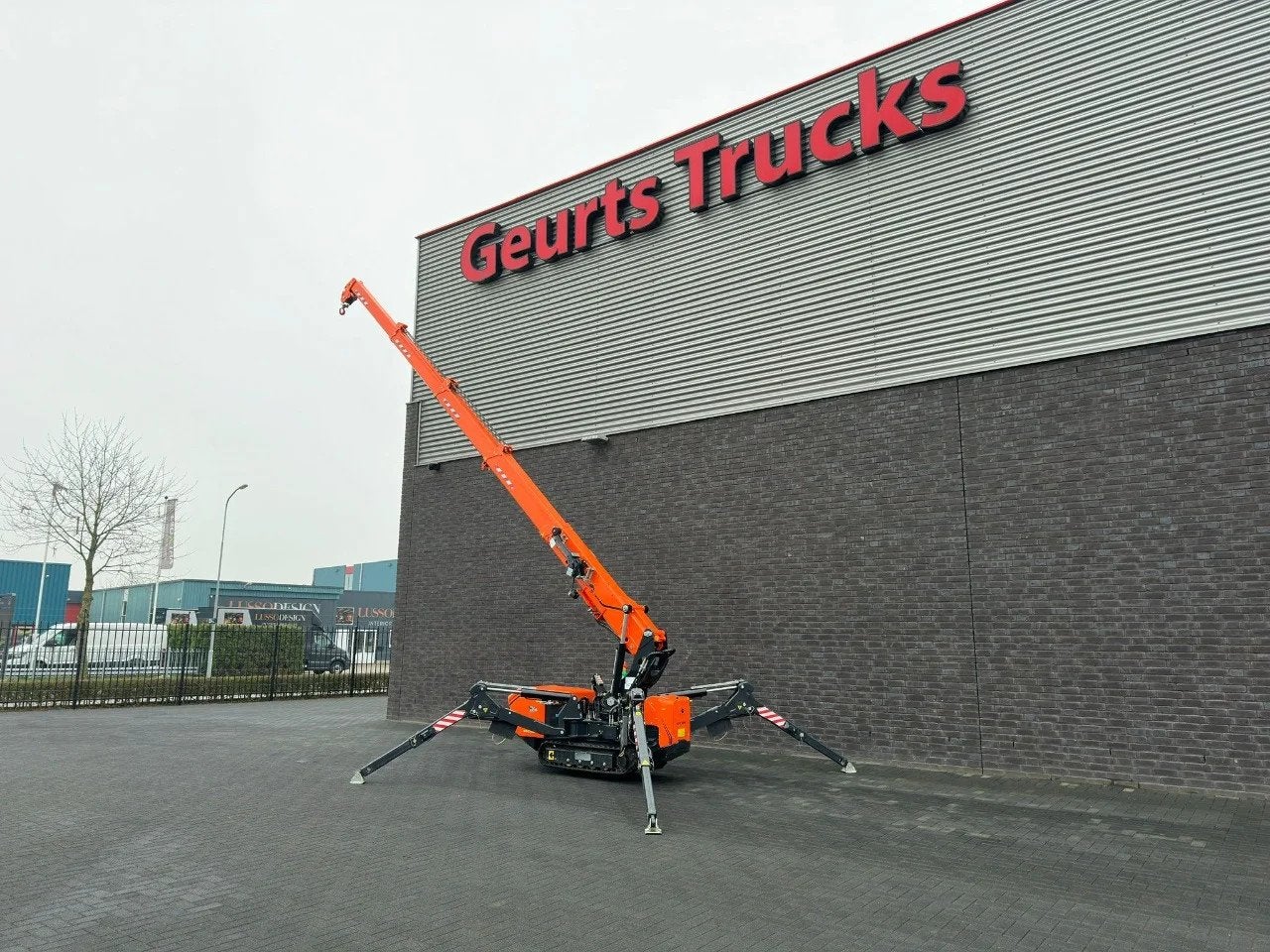 Jekko SPX328CL ELECTRIC RUPS TELESCOOP KRAAN/RAUPENKRAN/TELE, Kraan